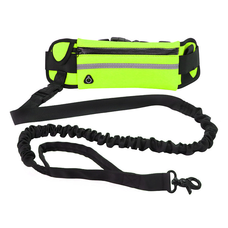 Hands Free Dog Leash and Water Bottle Holder