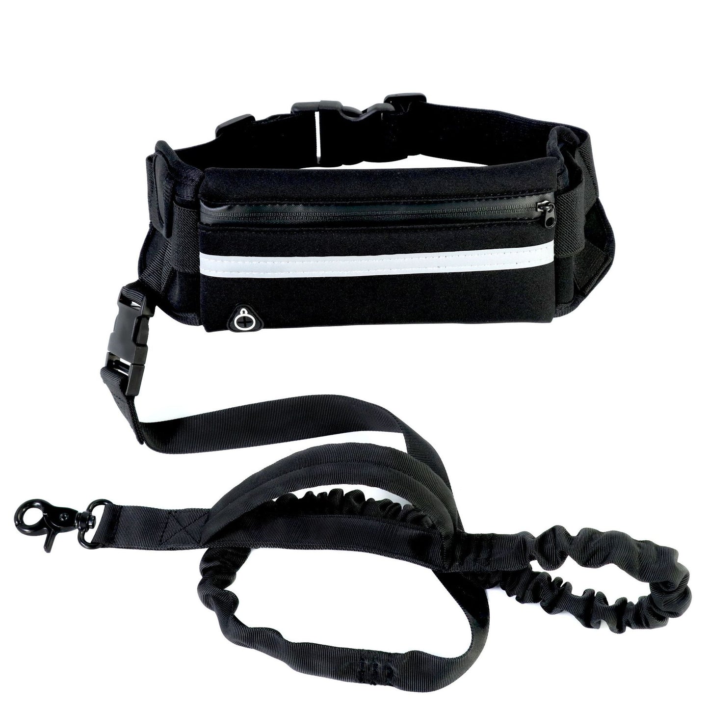 Hands Free Dog Leash and Water Bottle Holder