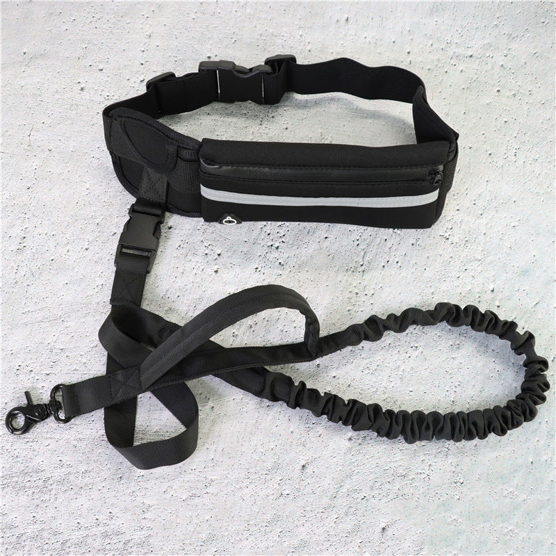 Hands Free Dog Leash and Water Bottle Holder
