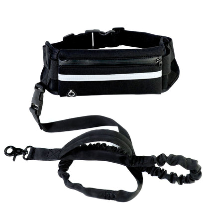 Hands Free Dog Leash and Water Bottle Holder