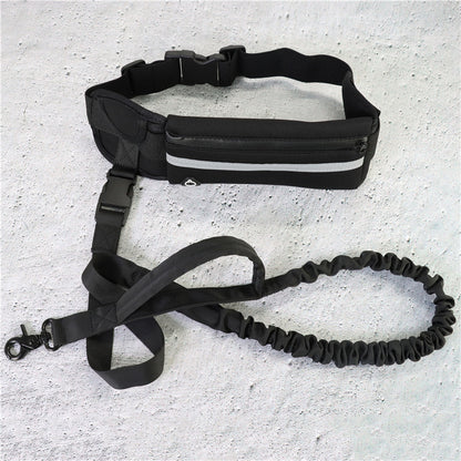 Hands Free Dog Leash and Water Bottle Holder